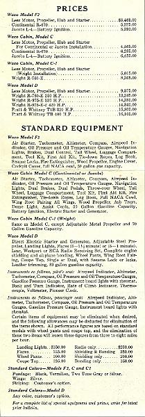 Price & Equip F3 C & D.jpg - Price and Equipment List for F3, C, & D Models
